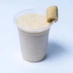 Small Banana And Milk Cocktail