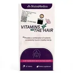 NutraMedics Vitamins for the Hair 60 tabs