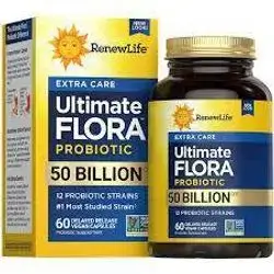 ultimate flora probiotic 50billion 30 vegan capsules