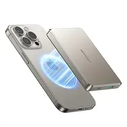 Joyroom 10000mAh 20W Ultra-Slim Metal Magnetic Wireless Power bank JR-PBM08 Pro