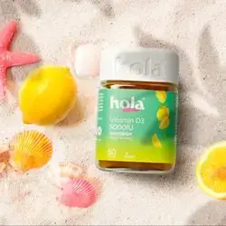 Hola vitamin D3 5000Iu extra strength 60 gummies