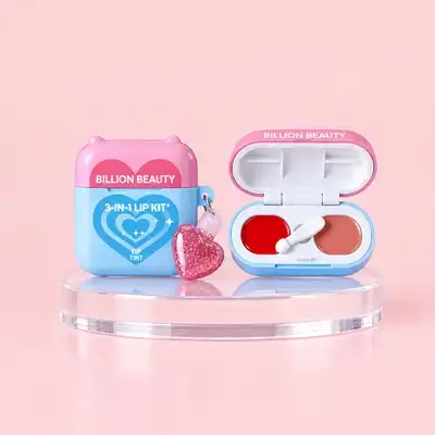 3-in-1 Lip Tint, Lipstick & Lip Balm Shade 3