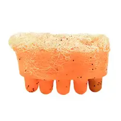 Massage Soap Scrub With Loofah 120g Melon