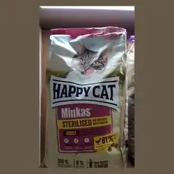 Happy Cat Minkas Sterilised Adult Cat Food with Poultry