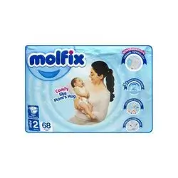 Molfix Size 2 Mini (3-6kg) – 68 Diapers