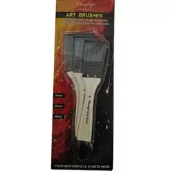 ART BRUSHES 3 PCS ( 30MM, 40MM .50MM )