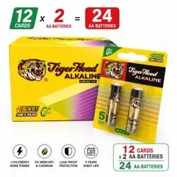 Batteries AA2 -12 SET X 2=24 PCS.