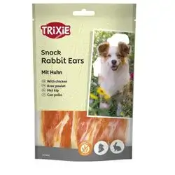 Trixie Rabbit Ears With Chicken 80g