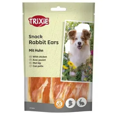 Trixie Rabbit Ears With Chicken 80g
