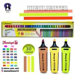 Set Highlighter 30colour-flamingo