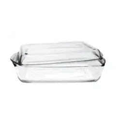Pasabahce Rectangular Casserole with Lid
