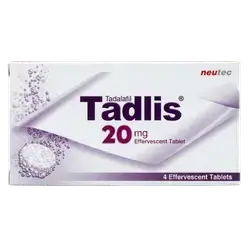 Tadlis (Tadalafil 20mg) 4 Effervescent Tablets _ neutec