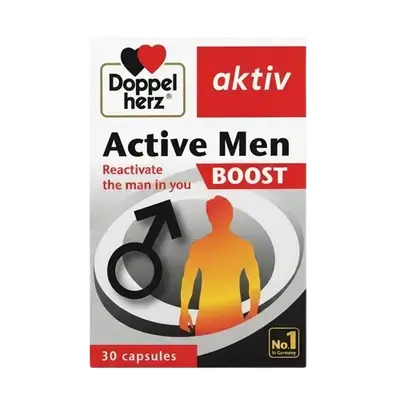 Active Men Boost 30 Capsules _ Doppel herz