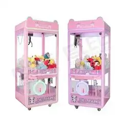Lucky Star Vending Machine for Kids, Arcade Teddy Bear, Coin Operated, Claw Lever Machine