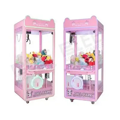 Lucky Star Vending Machine for Kids, Arcade Teddy Bear, Coin Operated, Claw Lever Machine