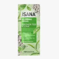 ISANA Green Tea & Zinc mask 16 ml 2 x 8 ml