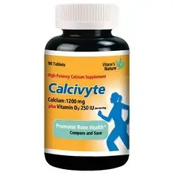Calcivyte (calcium 1200mg +vitamin D3 250iu)90 tablet (Vitans nature)