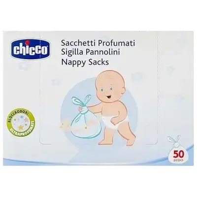 Perfumed Seal Nappy Sacks 50pcs _ Chicco