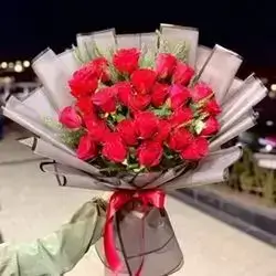 30Pcs Red Rose