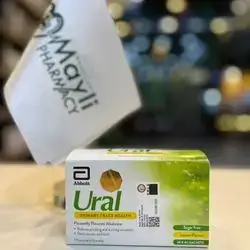 Ural 28 Sachets ABBOTT Sodium Bicarbonate / Tartaric Acid / Citric Acid / Sodium Citrate