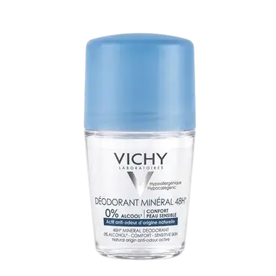 Mineral Deodorant 48H for Sensitive Skin 50ml _ VICHY