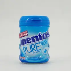 Mentos Pure Fresh Chewing Gum Fresh Mint 32 Degrees 56 G