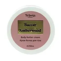 Top Beauty Baccar Amberwood Body Butter Cream 250ml