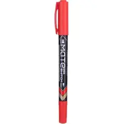 Deli Mate Double Marker Red (0.5mm - 1.0mm)