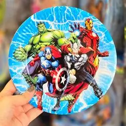 disposable paper plate