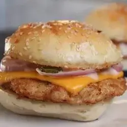 Smoked Chicken Burger