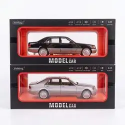 Classic Die-Cast Metal Mercedes Toy Car - Random Color