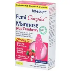 Telesept Femi complex plus cranberry Direct 8 sachets