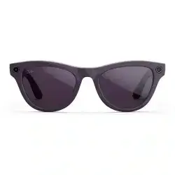 Ray-Ban Meta Skyler Smart Glasses (Gen 2) — Shiny Frame with Clear to Violet Transitions Lenses (RW4014 6701CH52)