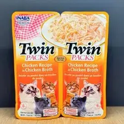 Twin Packs Chicken Recipe in Chicken Broth 80g 