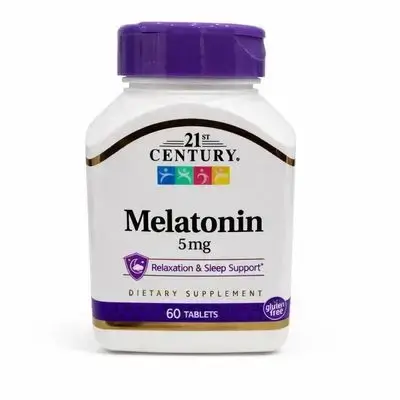 21st Century 5mg Melatonin 60 tablets