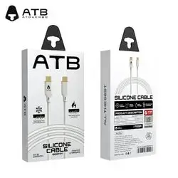 ATB Silicone Cable 60W fast Charger 1m