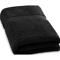 V Bath Towel/p/500g 70x140/black