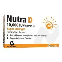 Nutra D 10, 000 IU 30 Softgels