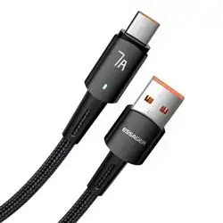 ESSAGER ES-X16 Series A-C Quick Charge 7A 1100W USB C to USB A Cable