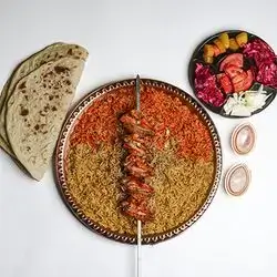 ١ شیش باڵی برژاو لەگەڵ برنج