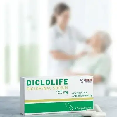 Dicolife Diclofenac Sodium 12.5 mg Suppositories
