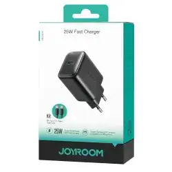 Joyroom JR-TCF23 25W Fast Charger High-Speed Power Adapter – Black EU
