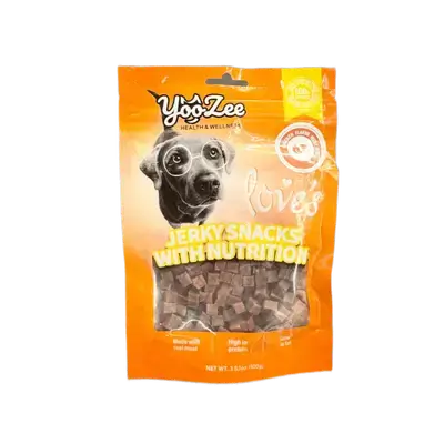 YooZee Love's Jerky Snacks With Nutrition Chicken Flavor Meat Bites 100g