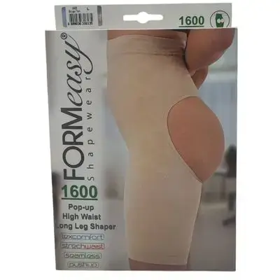 1600 | FORMeasy pop-up high waist long leg shaper Size Large