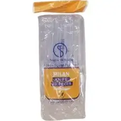 Hfp Clear Knife Milan 1000pcs (8026