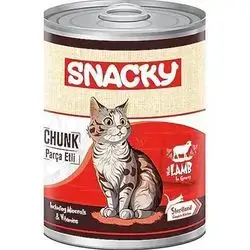 Snacky Lamb Flavored Wet Cat Food