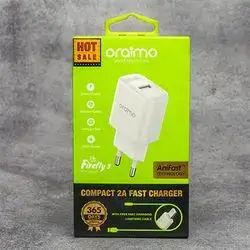 Oraimo Compact 2A Fast Charger Ocw-E665+L53