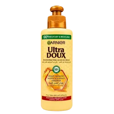 Ultra Doux Reconstruction Leave-In Cream Honey Treasures 200ml _ GARNIER