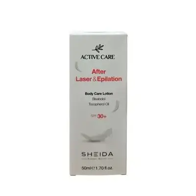 SHIDA Natural Beauty – After Laser & Epilation Body Care Lotion SPF 30+