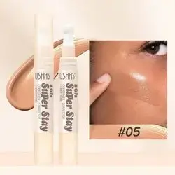 Ushas High Coverage And Long Lasting Corrective Makeup, Sponge And Precise Applicator - Shade: 05